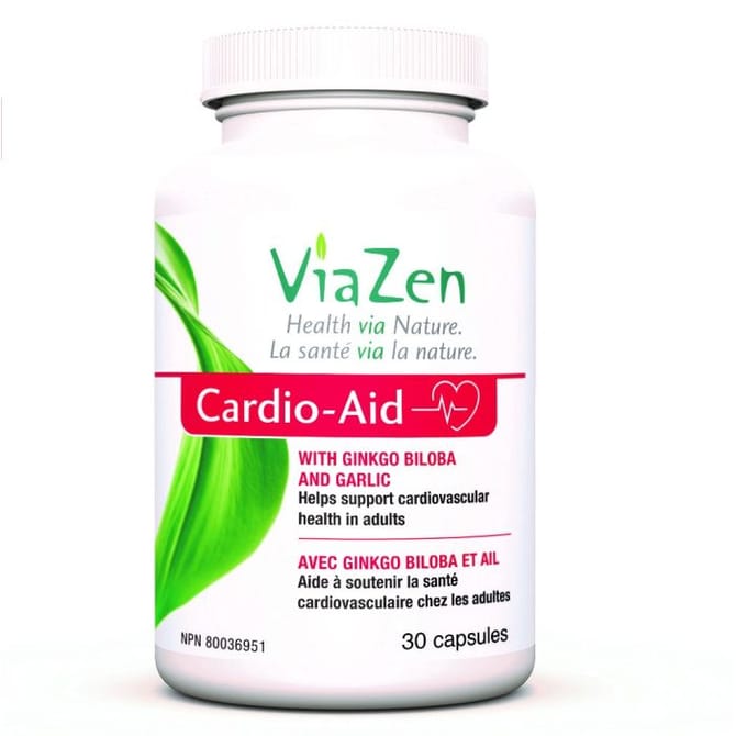 SOLDE - Cardio-Aid (avec ginkgo biloba et ail)