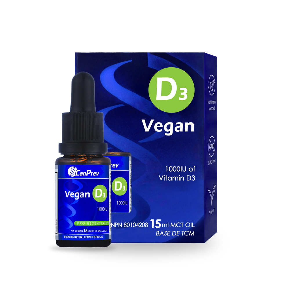 D3 Gouttes 1000IU - Vegan Image