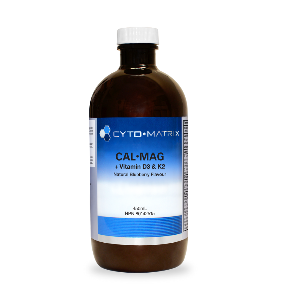 Cal·Mag + Vitamin D3 & K2 - Liquide - Bleuet Image
