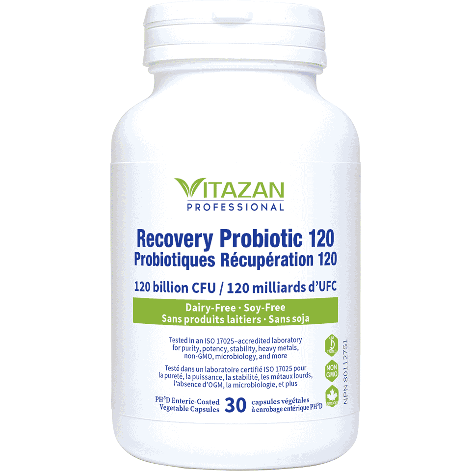 Recovery Probiotic 120
 Now dairy-free and soy-free! Image