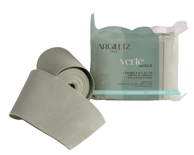 Argile verte en bande Textilit Image