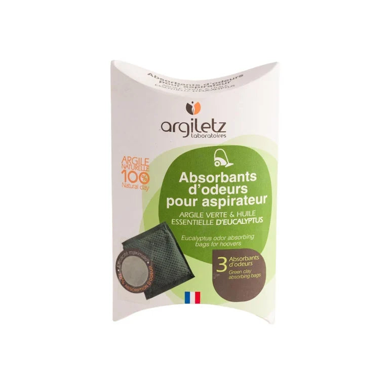 Sachets absorbants d’odeurs – argile verte + eucalyptus Image