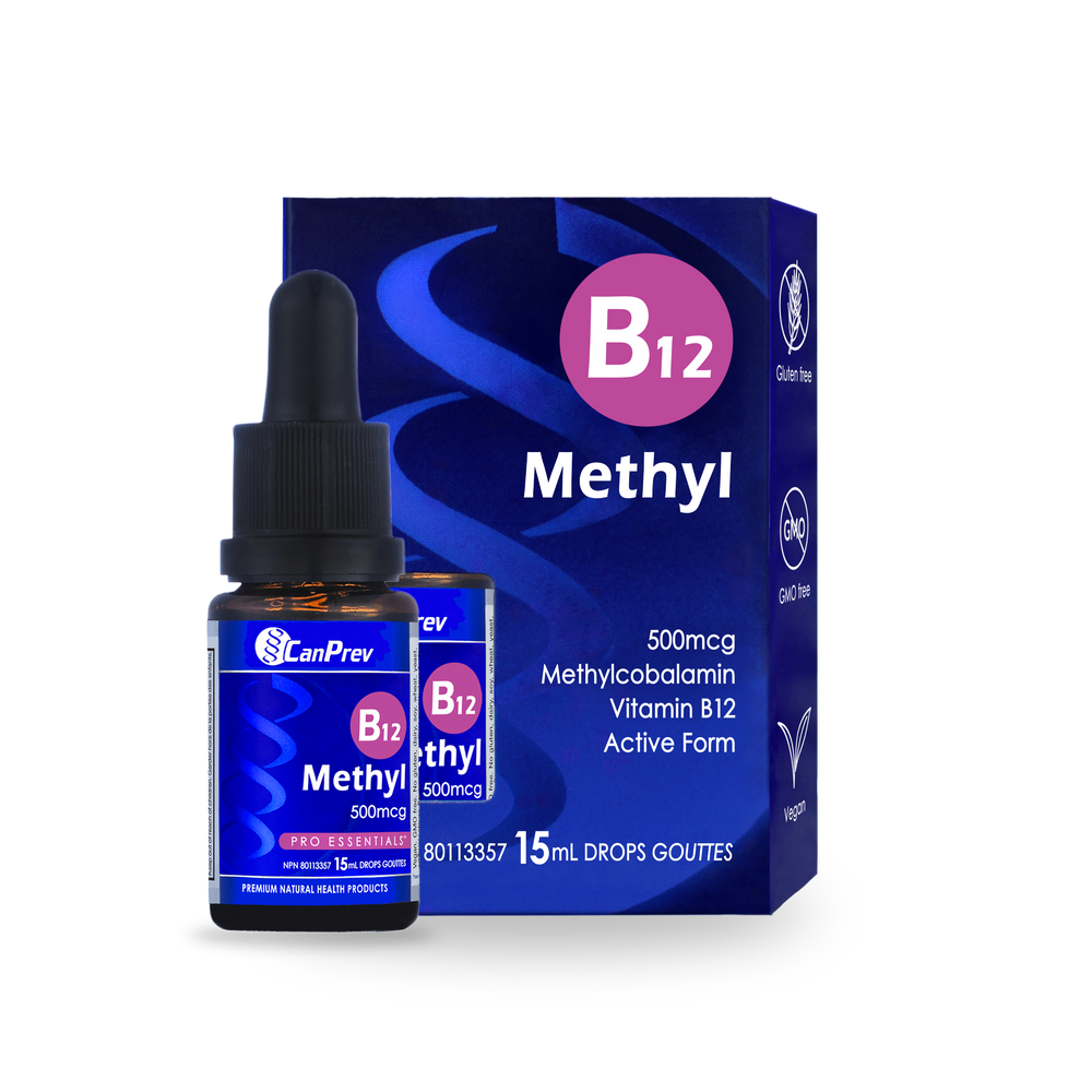 B12 Methyl 500mcg gouttes - Bleuet Image