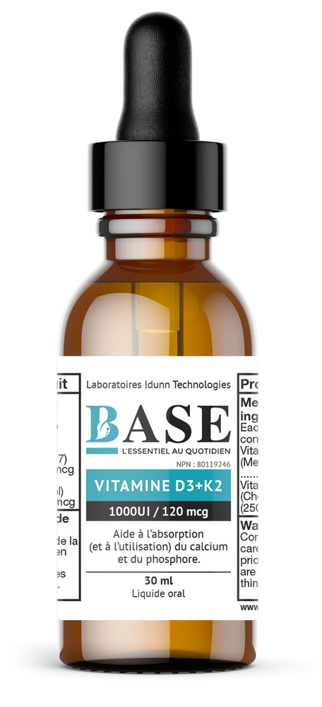 Base Vitamine D3 + K2