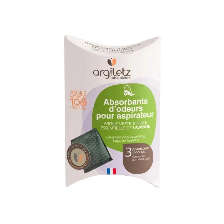 Sachets absorbants d’odeurs – argile verte + lavande Image