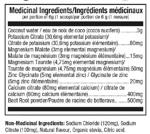 Electrolytes XL - Nouvelle Formule