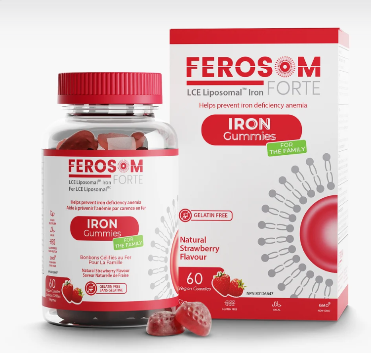 Ferosom LCE Liposomal Iron Gummies Image