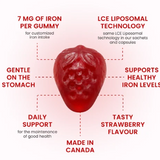 Ferosom LCE Liposomal Iron Gummies image 3