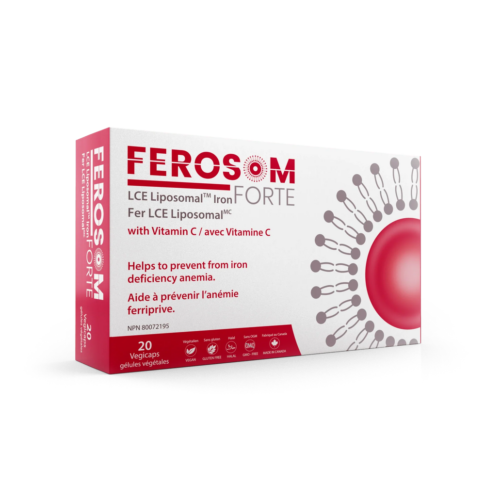 Ferosom Forte LCE Liposomal Iron Supplement Image