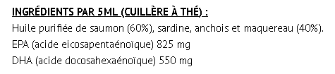 Mélange d'huile de saumon sauvage