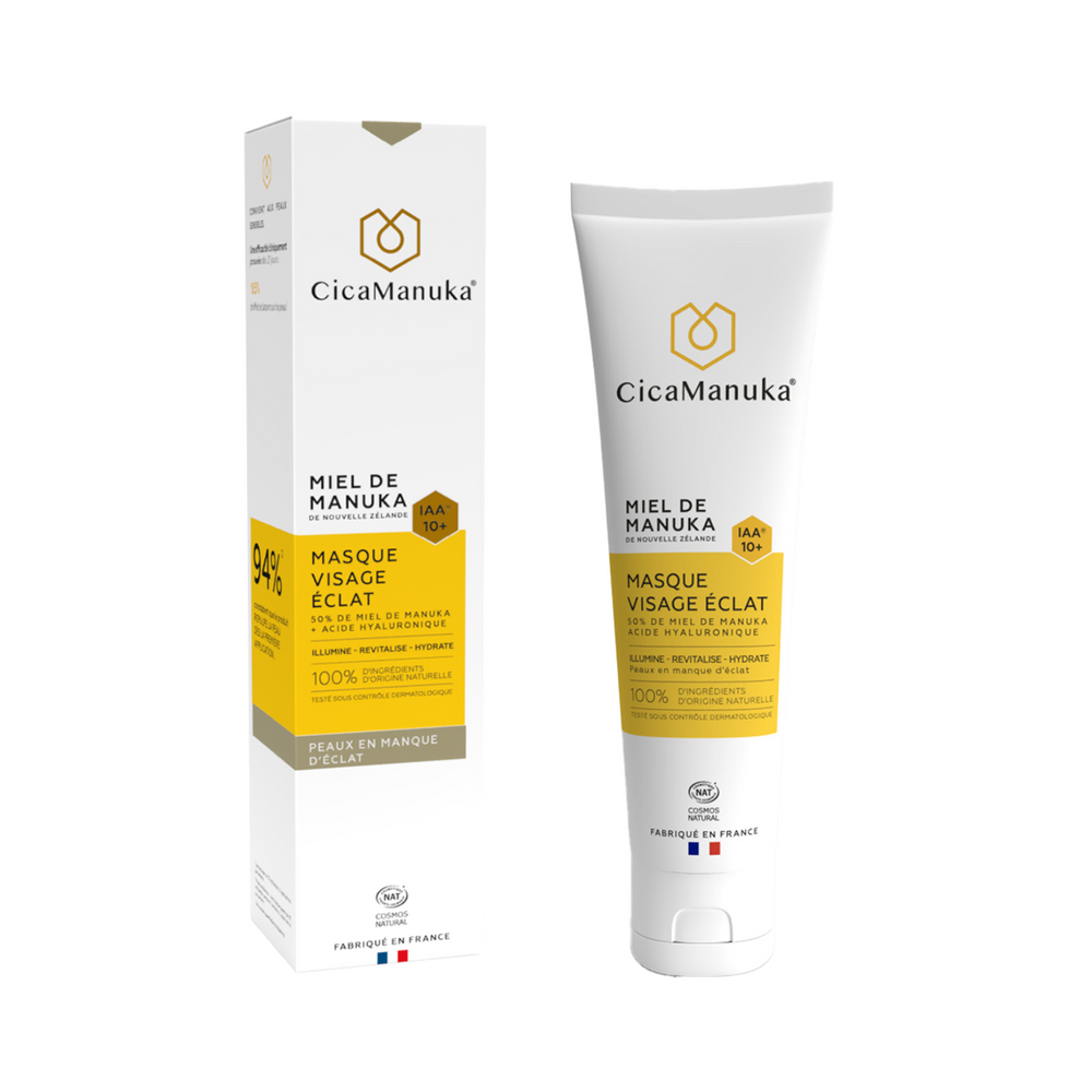 Masque visage éclat 50% IAA®10+ + acide hyaluronique