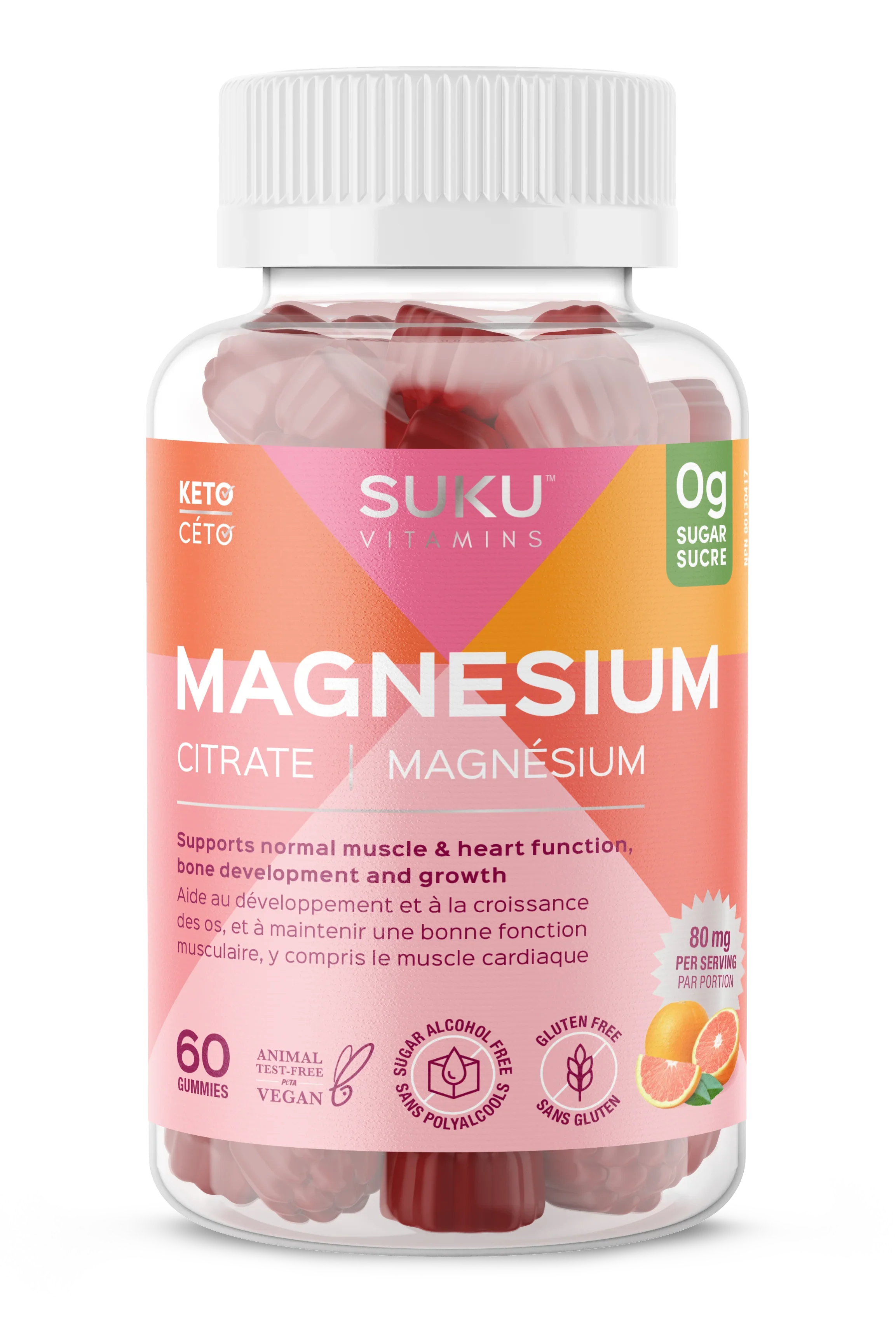 Magnesium citrate gummies