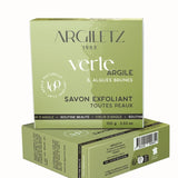 Savon exfoliant corps - argile verte et algues brunes image 1