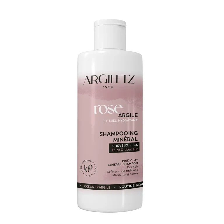 Shampooing cheveux secs – argile rose Image