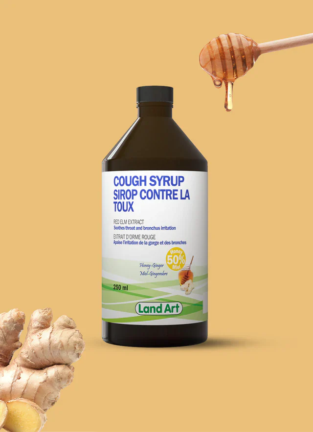 Sirop contre la toux Miel & Gingembre