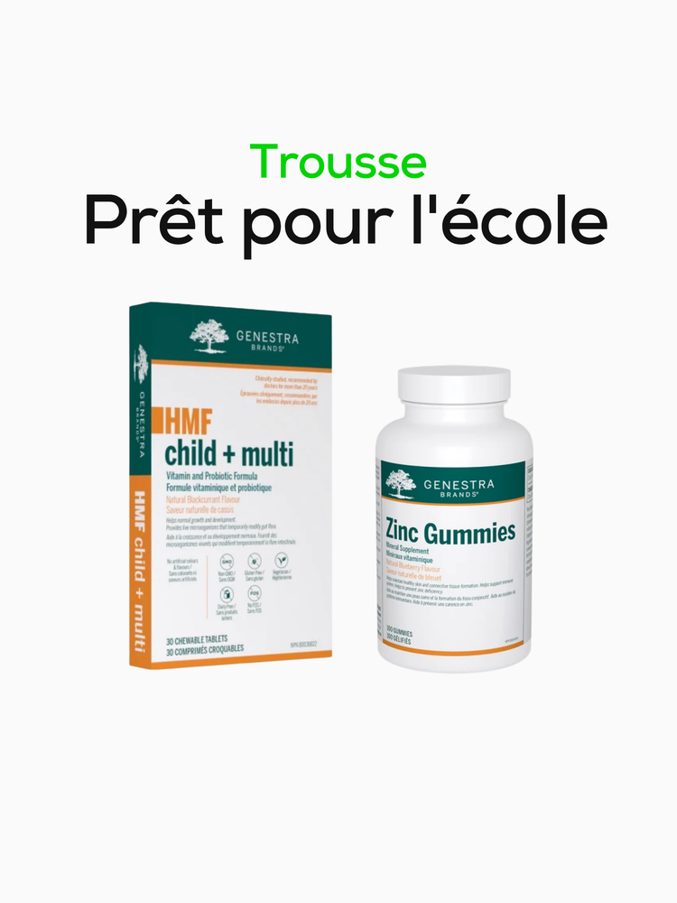Trousse Prêt pour l'école