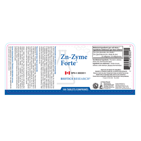 Zn-Zyme Forte (Zinc 25 mg)