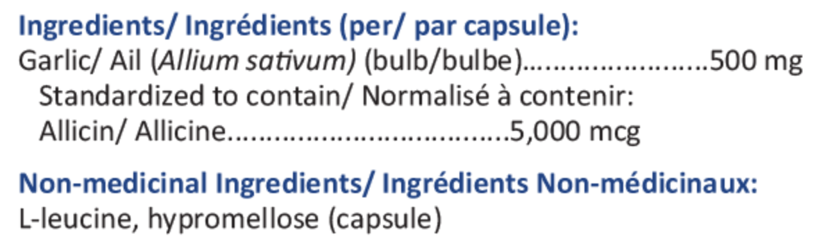 Alliimin DR (Garlic Allicin Concentrate)