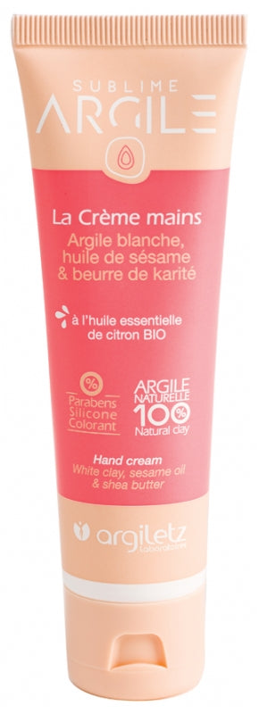 Crème à mains – argile blanche Image