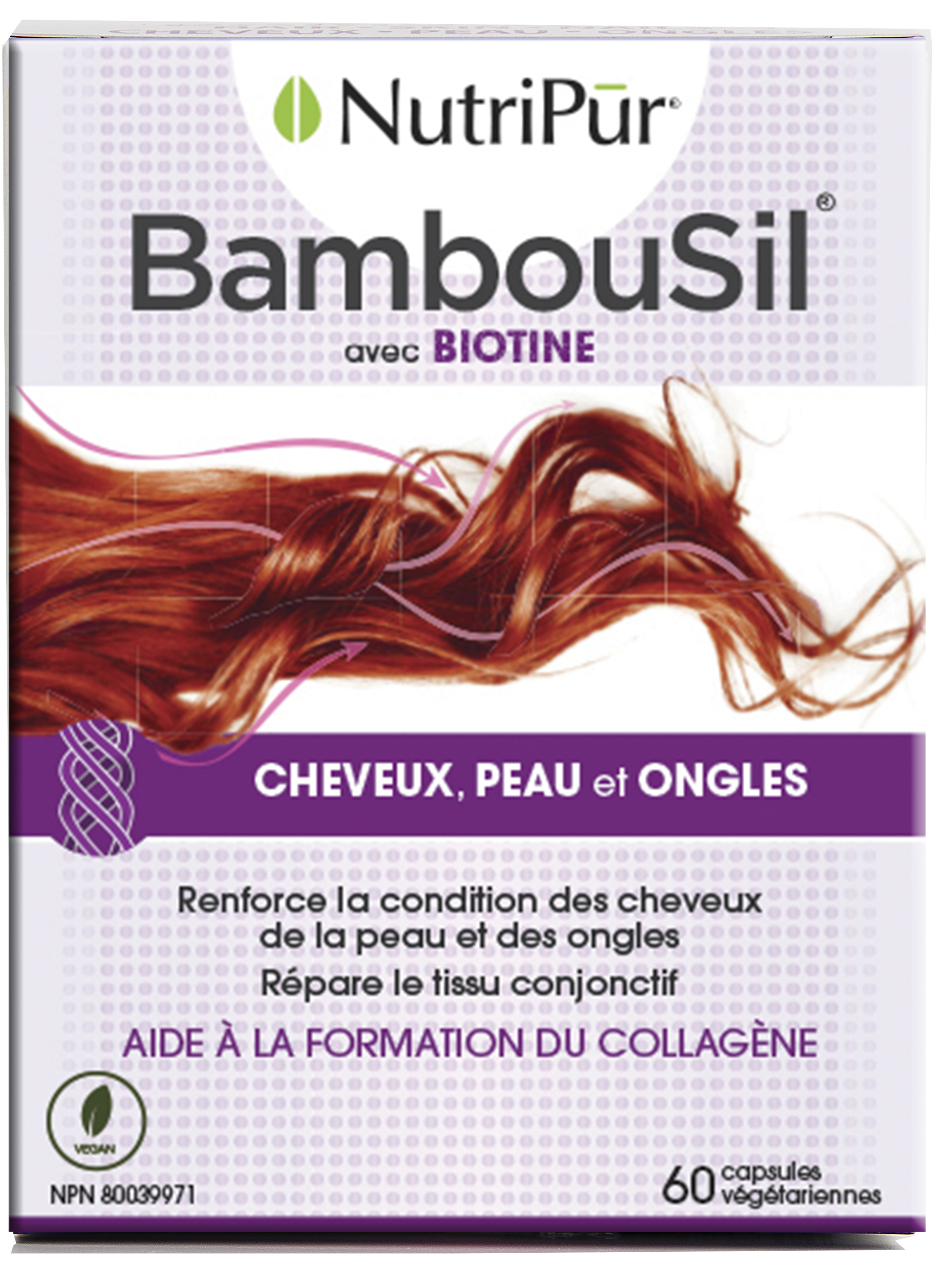 BambouSil Cheveux Peau Ongles