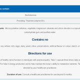 Benfotiamine SAP image 2