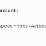 Black Cohosh SAP image 3