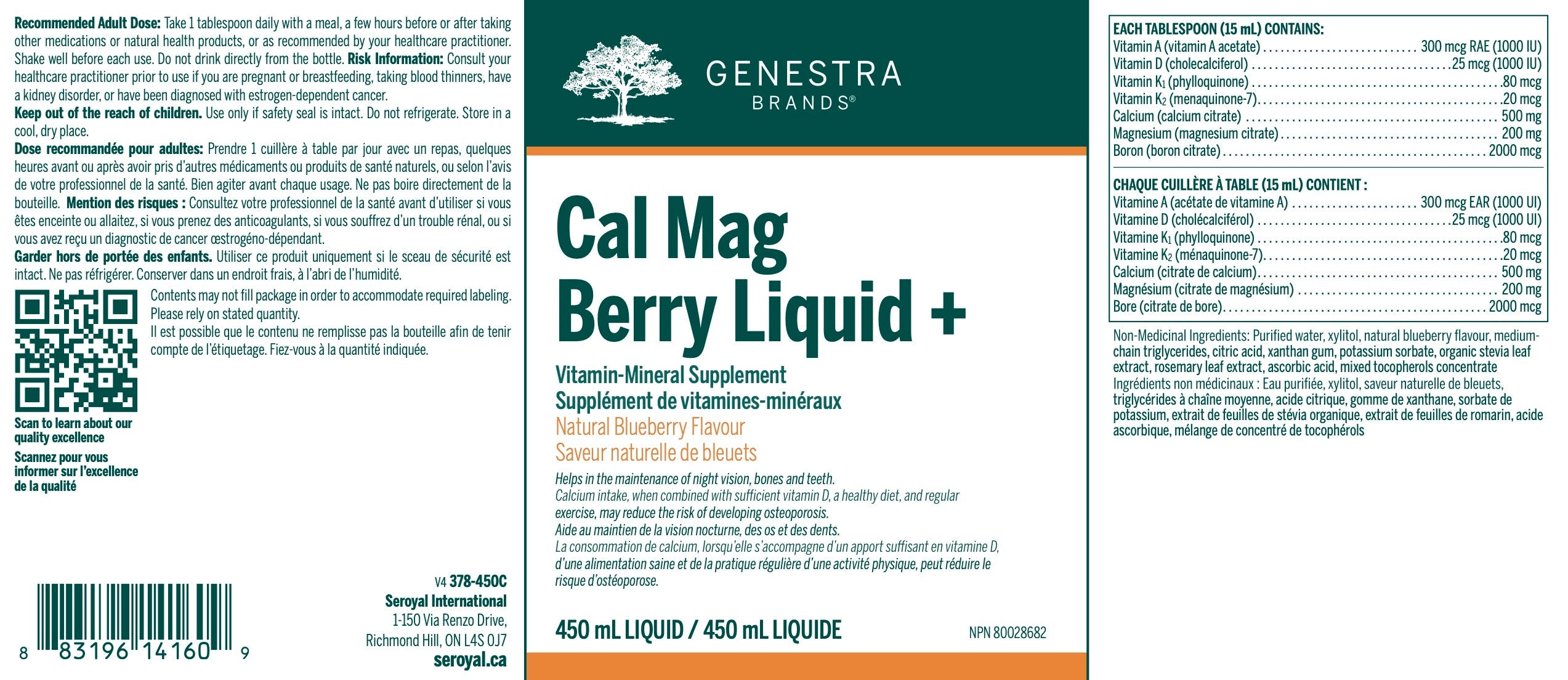 Cal Mag Berry Liquid +