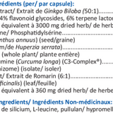 Cognicin (Amélioration cognitive et de la mémoire) image 2
