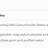Curcumin H2O SAP image 2