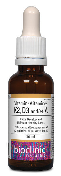 Vitamin D3, K2 and A Image