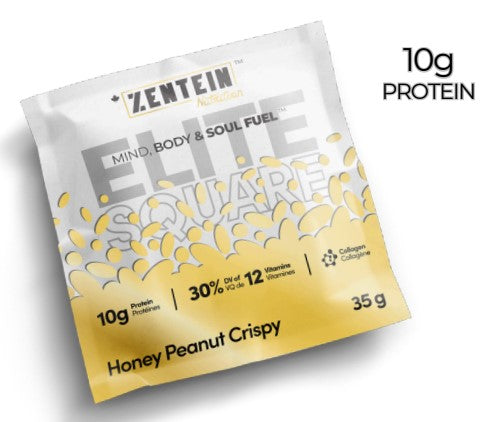 Zentein square honey peanut crispy - box of 12 Image