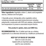 Zn-Zyme Forte (Zinc 25 mg) image 2
