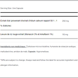 Red yeast rice + garlic image 2