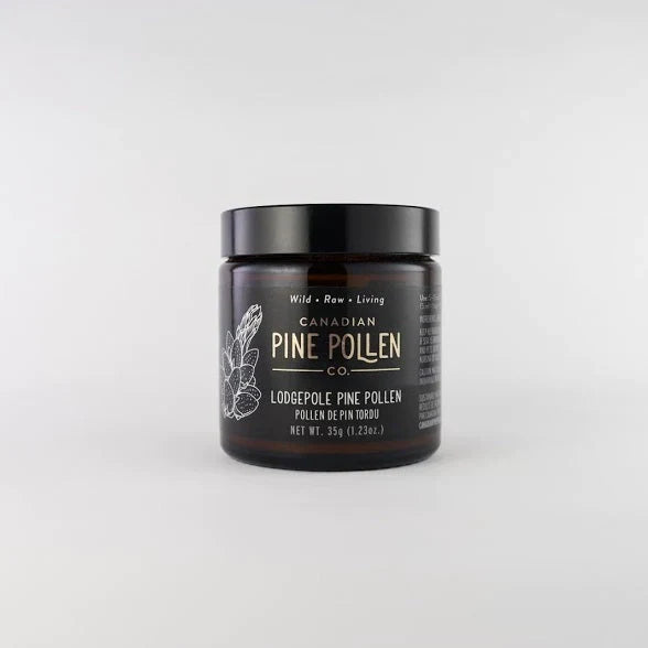 Lodgepole Pine Wild Pollen Powder - Certified Organic 30g