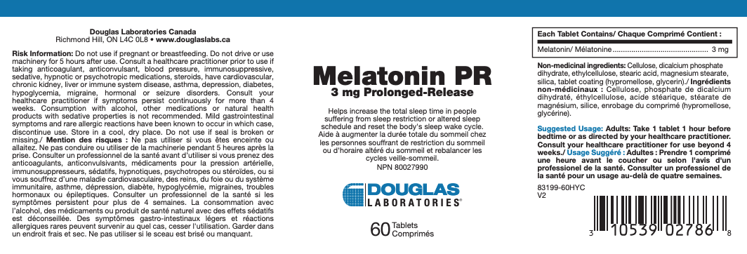 Melatonin PR 3 mg Prolonged-Release