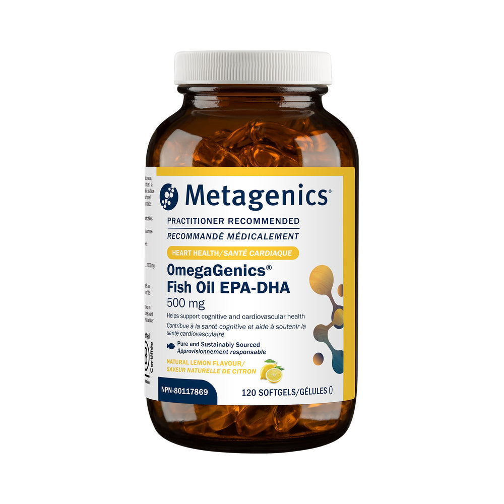 SOLDE - OmegaGenics Fish Oil EPA-DHA 500 Image