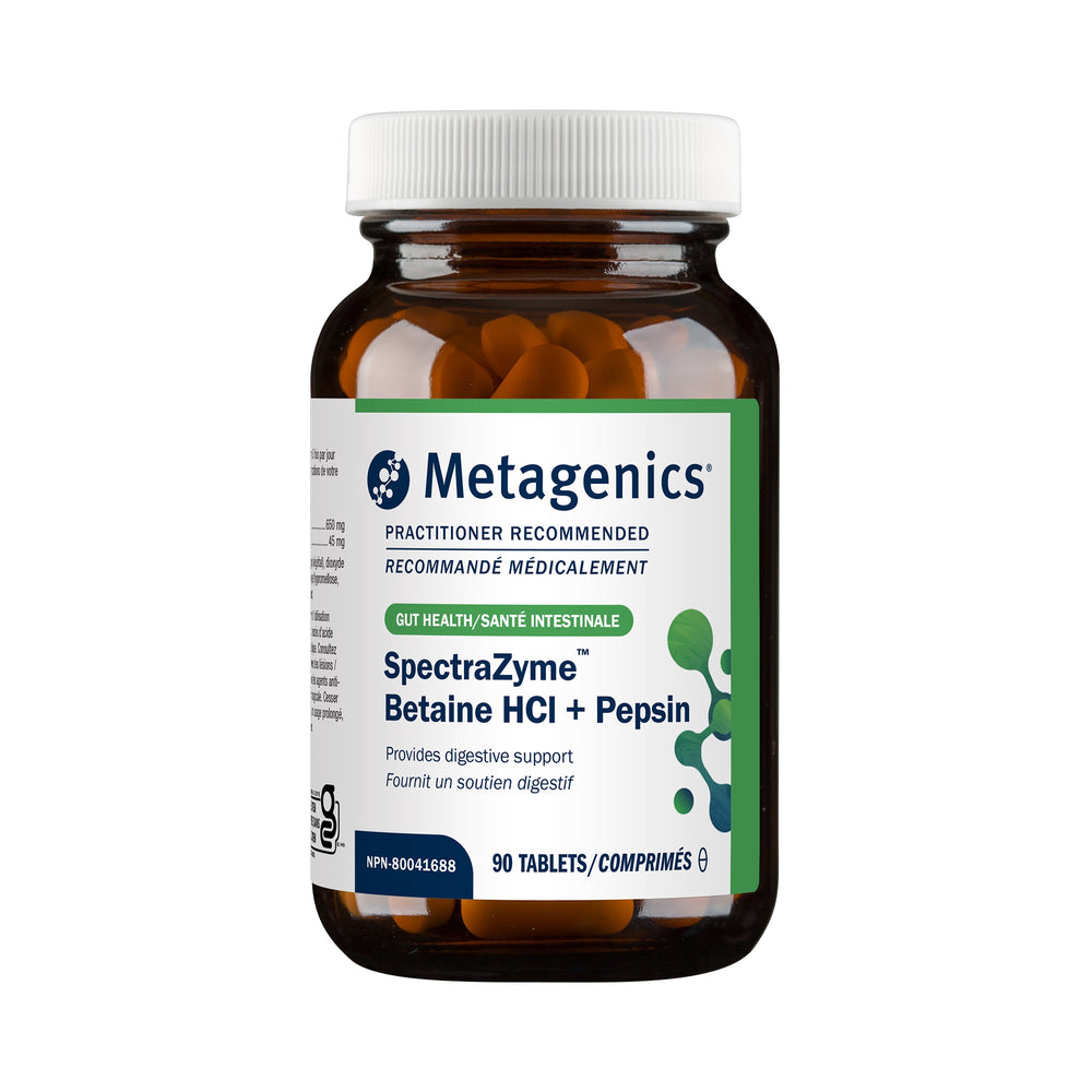 SpectraZyme Betaine HCl + Pepsine (Anciennement SpectraZyme METAGEST) Image