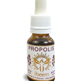 Brown poplar propolis in drops image 1
