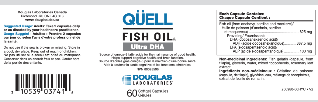 QÜELL Fish Oil Ultra DHA