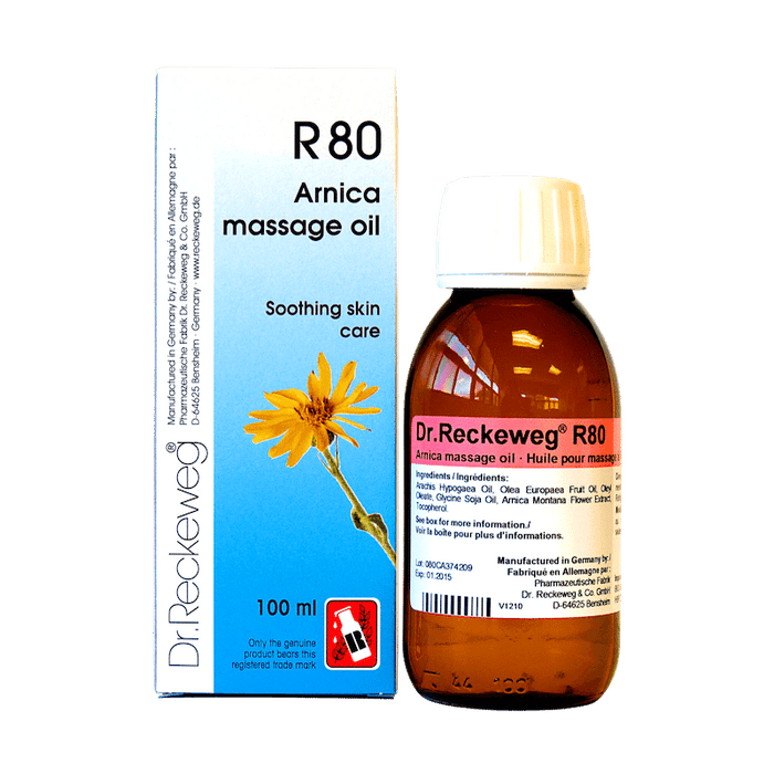 R80 Arnica huile à massage