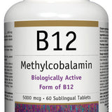 B12 Methylcobalamin · 5000 mcg image 1