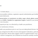 Vitamine K2 · 100 mcg image 2