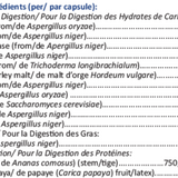 Zyme-Aid Carbo Fort (Enzymes digestives pour glucides) image 2