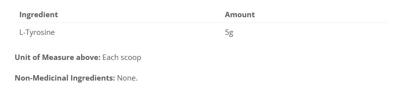 Cyto Tyrosine - Powder