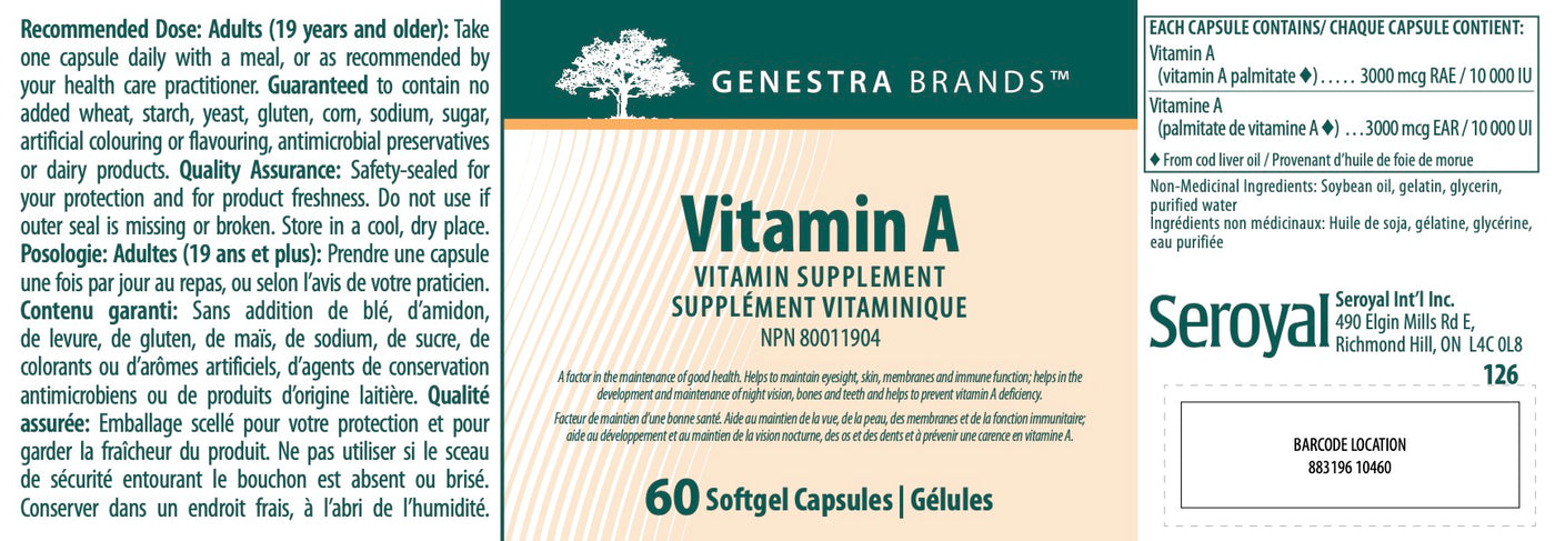 Sodium Alginate - Genestra Brands - Énergie PLP - Suppléments