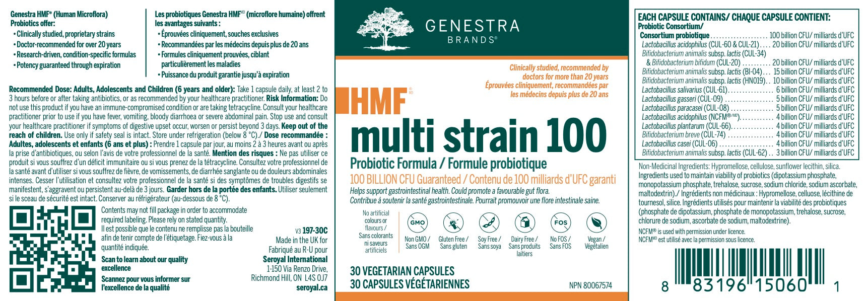 HMF Multi Strain 100