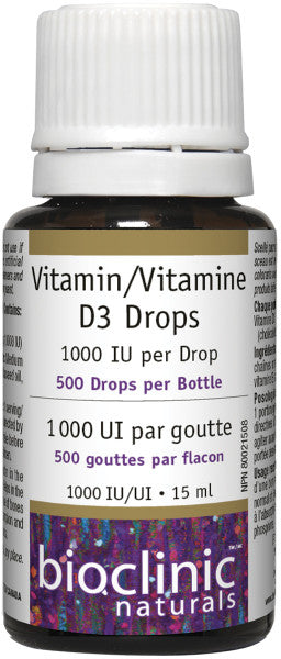 Vitamin D3 Drops · 1000 IU