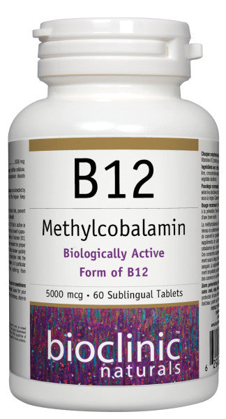 B12 Methylcobalamin · 5000 mcg
